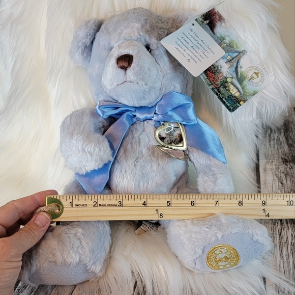 Vintage Thomas Kinkade Bean Bag Bear - Picture 9 of 16